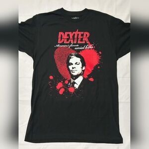 Dexter HBO licensed T-shirt Sz M P2P 21-27 Women's XL NWOT